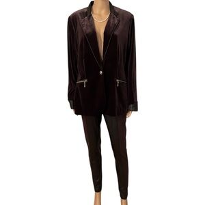 Nygard Slim by Peter Nygard Women’s Size Medium 10-12 Brown Pants and Blazer